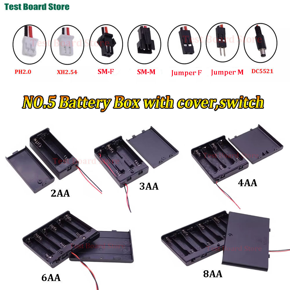 Jumper Wire Kit - 1 stks AA Batterijhouder/Doos In Serie