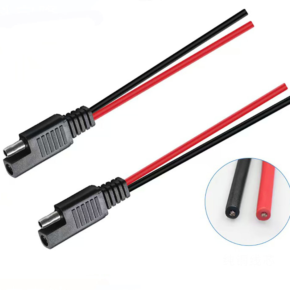 Ipex Connector - SAE-connectorverlengkabel SAE-snelconnector-ontkoppelplug SAE-voedingsverlengkabel voor auto's Kabel