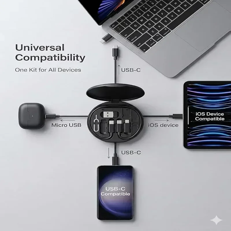 60W snellaadkabelset, met inge - Micro Usb Cable recensie en prijs