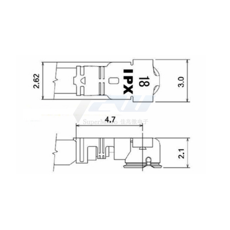 RF U.FL/IPX IPX1 UFL naar RP-S - Ipex Connector recensie en prijs