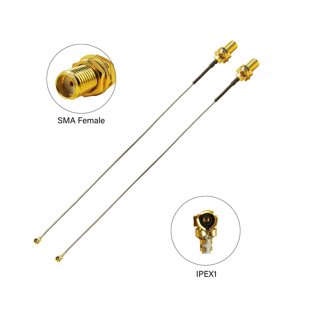 IPEX U.FL naar SMA Female kabe - Ipex Connector recensie en prijs
