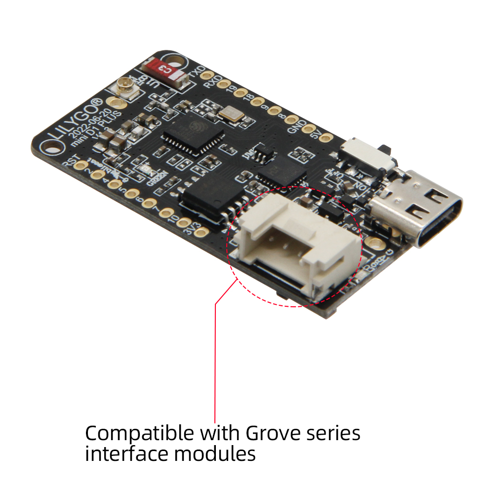 LILYGO® TTGO T-OI Plus ESP32-C - Esp32 Battery Holder Lipo recensie en prijs
