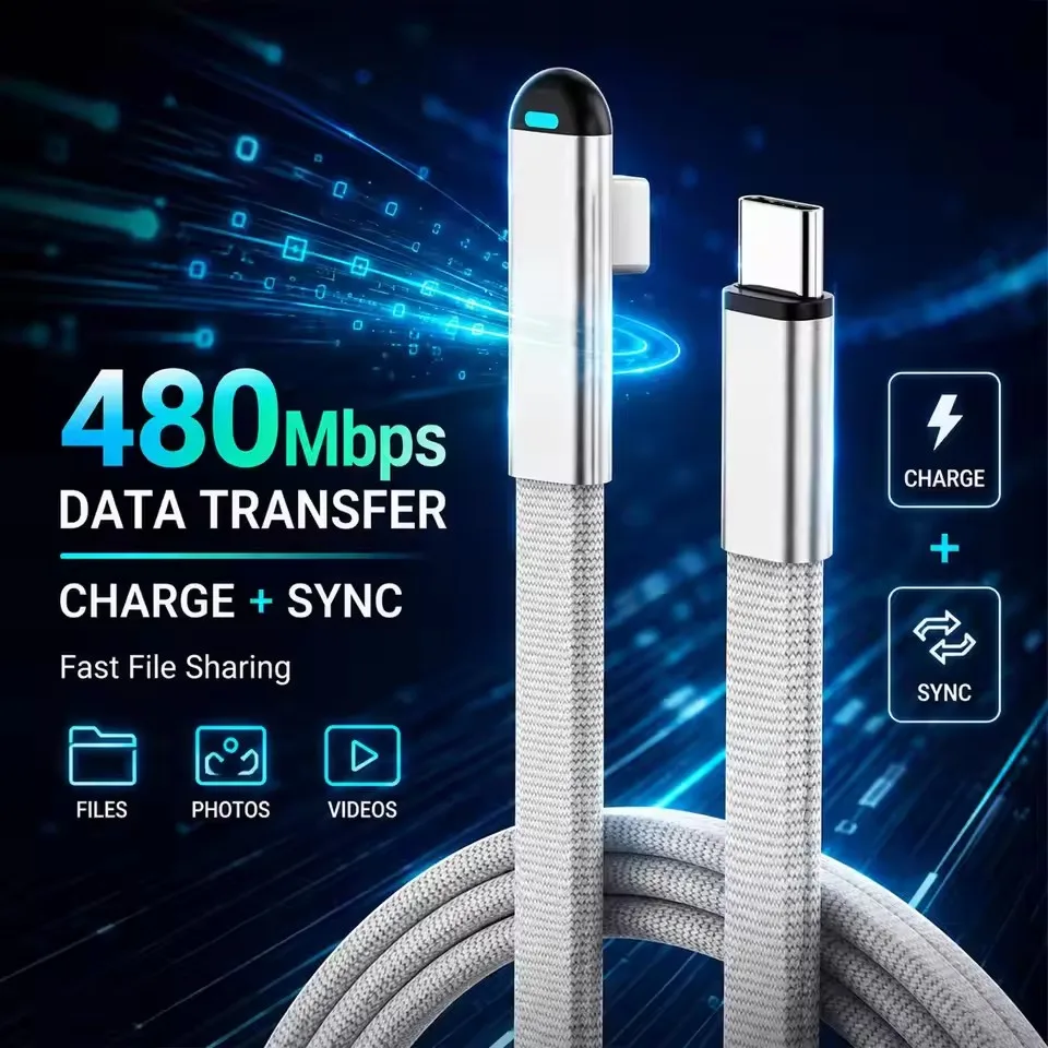 65W USB-C naar USB-C super sne - Usb C Cable recensie en prijs