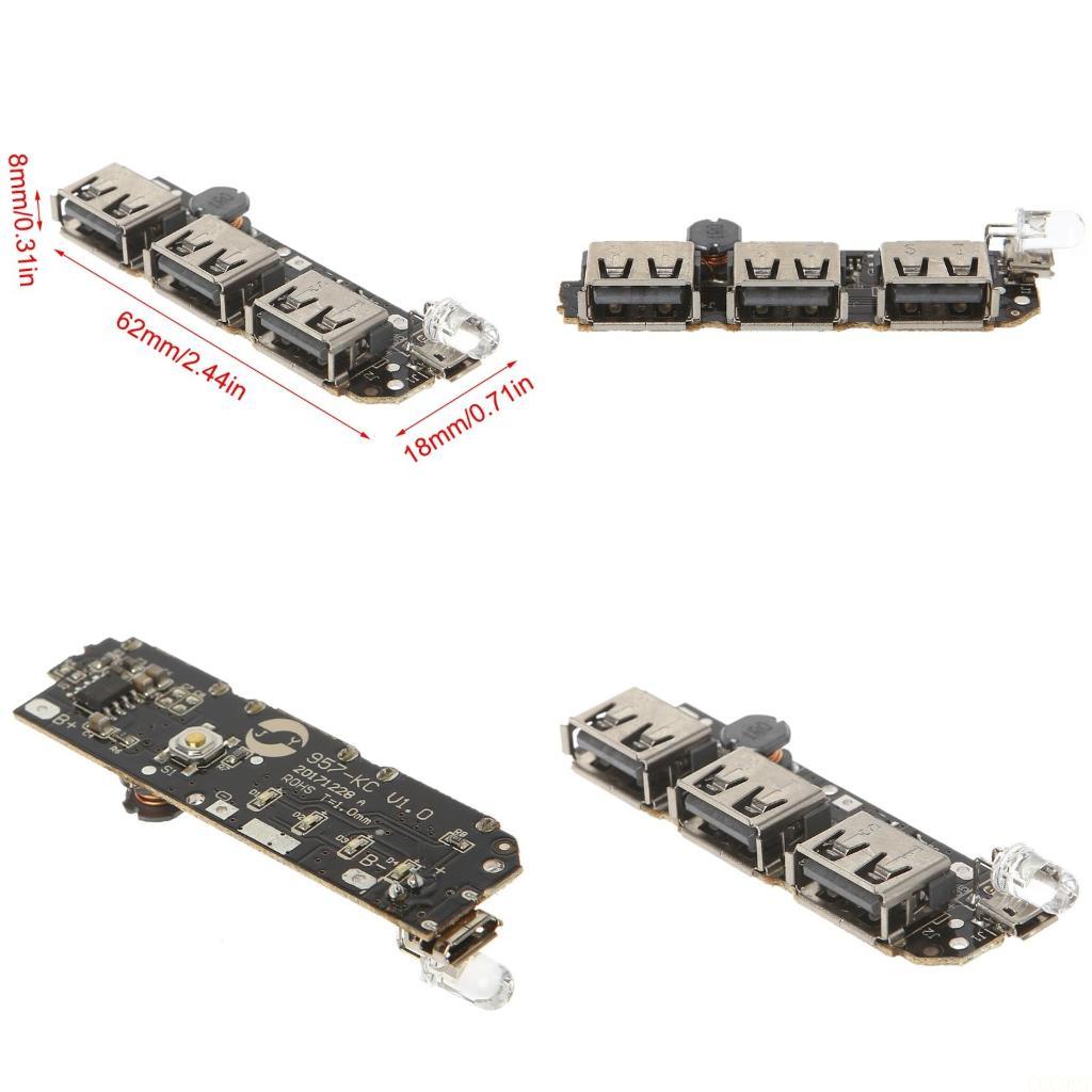 B03F 5V 2.1A 3 USB Oplader Boa - Li Ion Charger Module recensie en prijs