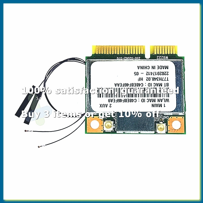 AR5B22 AR9462 WiFi-kaart + int - Antenna 2.4Ghz recensie en prijs