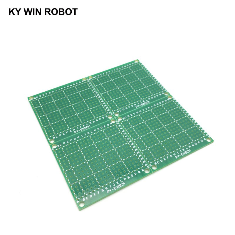 5Pcs 5X5Cm 50X50 Mm Enkelzijdi - Pcb Prototyping Board recensie en prijs