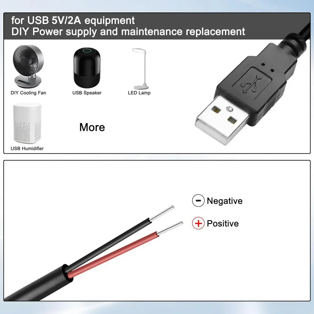 DC 2-pins USB-voedingskabel US - Ipex Connector recensie en prijs