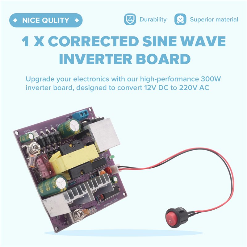 300W Gecorrigeerde Sinusgolf O - Boost Converter recensie en prijs