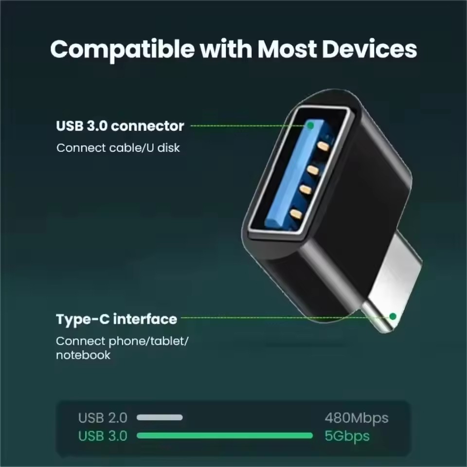 Kleine USB-C naar USB 3.0-adap - Usb C Cable recensie en prijs