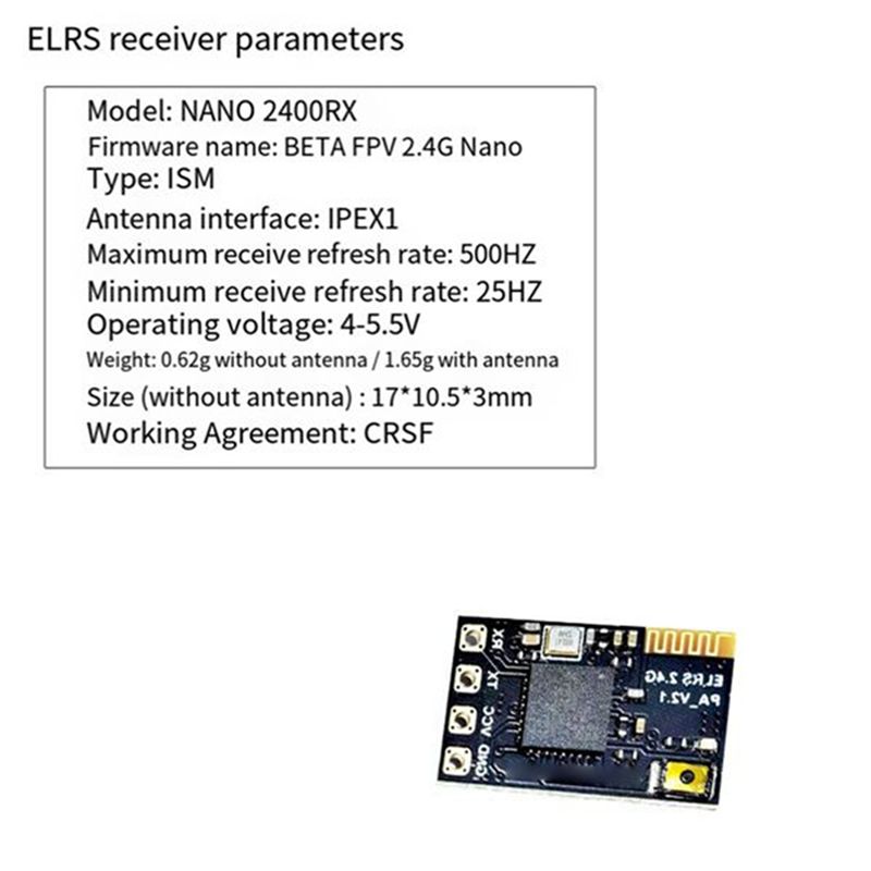 CYGJ-10PCS ELRS 2.4Ghz Ontvang - Antenna 2.4Ghz recensie en prijs