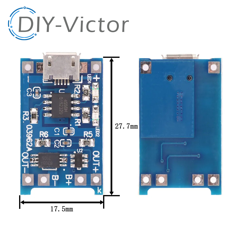 10st Tp4056 Tc4056 5V Type-C M - Tp4056 Module recensie en prijs