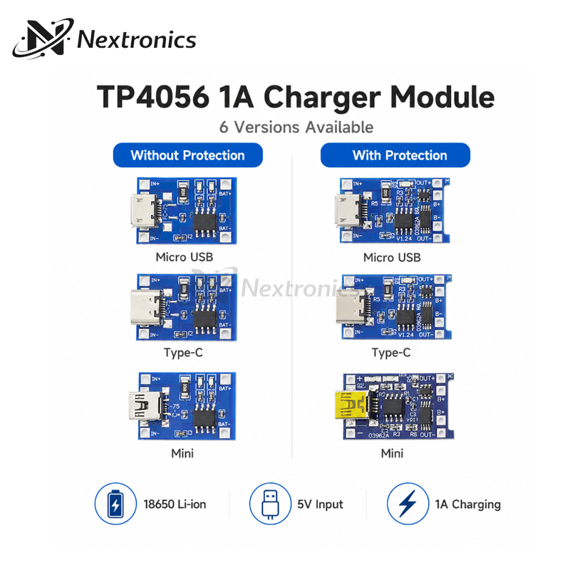 5/10PCS 18650 Lithium Batterij - Tp4056 Module recensie en prijs